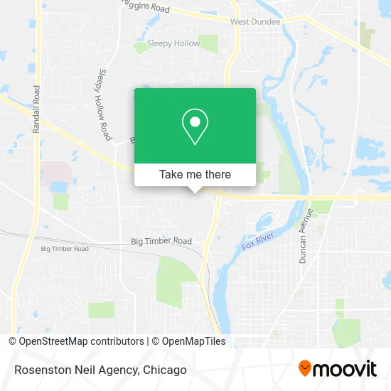 Rosenston Neil Agency map