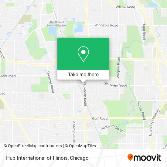 Mapa de Hub International of Illinois