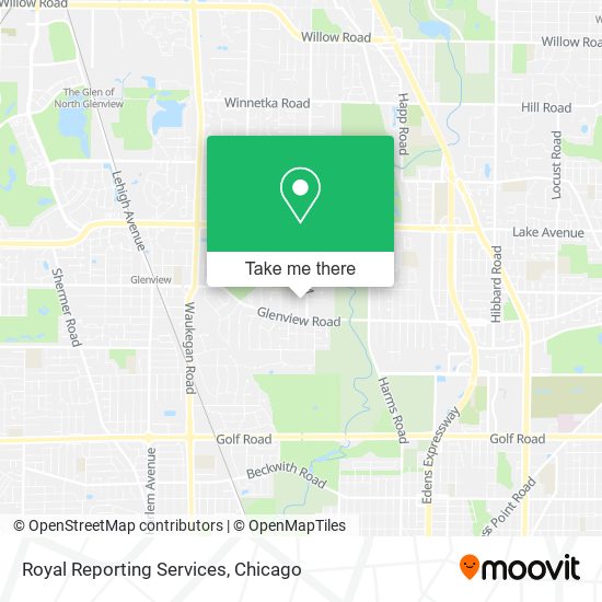 Royal Reporting Services map
