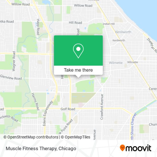 Muscle Fitness Therapy map