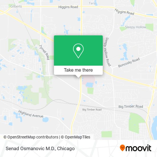 Mapa de Senad Osmanovic M.D.