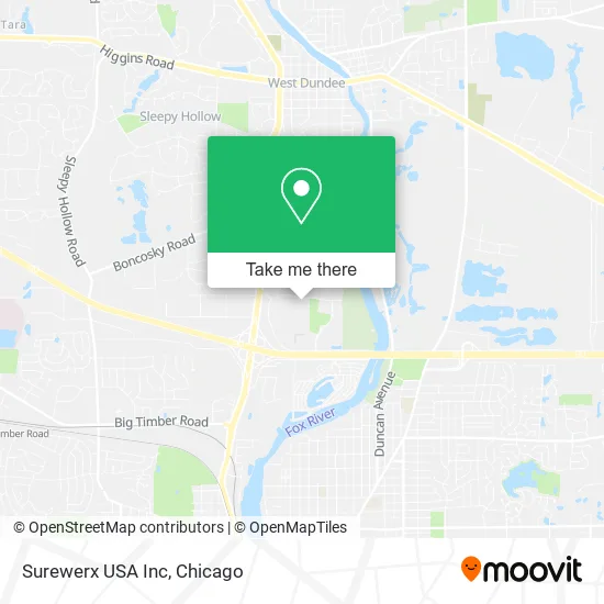 Surewerx USA Inc map