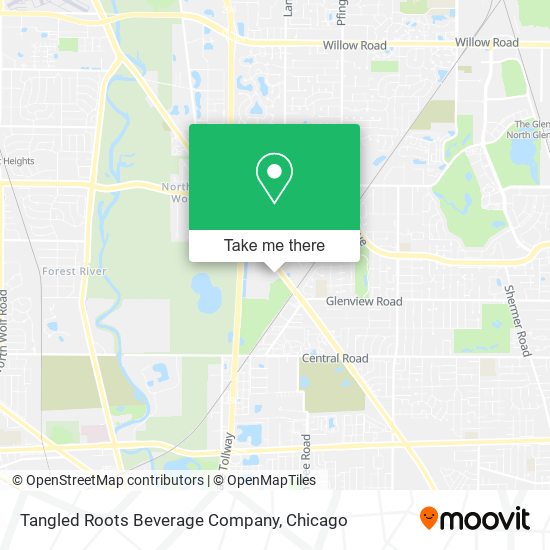 Mapa de Tangled Roots Beverage Company