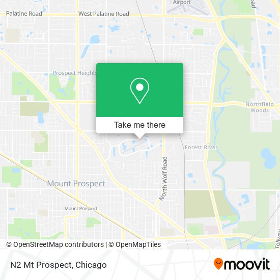 Mapa de N2 Mt Prospect