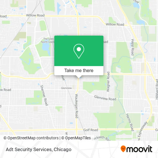 Mapa de Adt Security Services