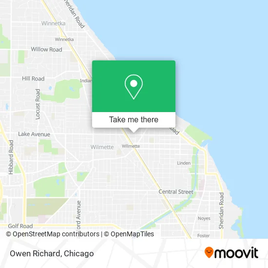 Owen Richard map