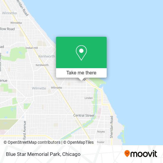 Blue Star Memorial Park map