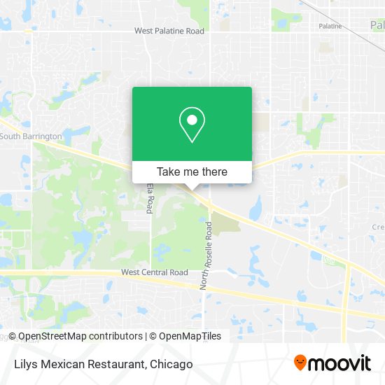 Lilys Mexican Restaurant map
