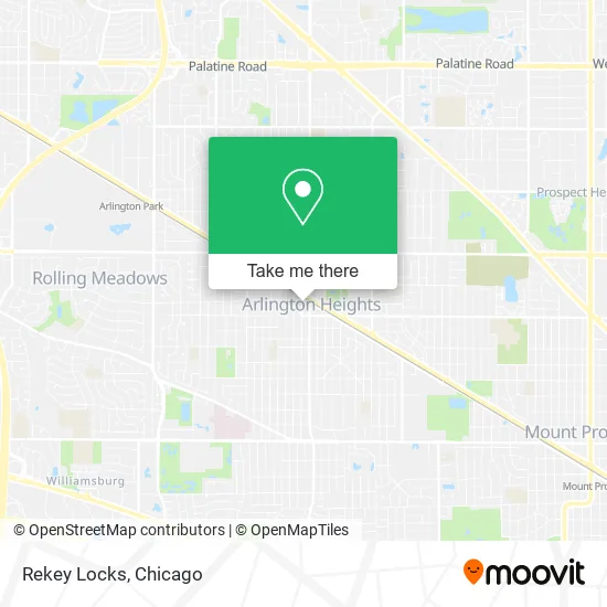 Rekey Locks map
