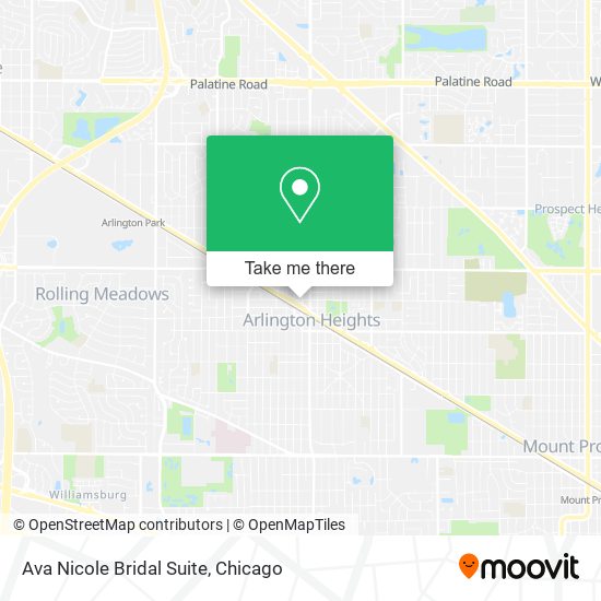 Ava Nicole Bridal Suite map