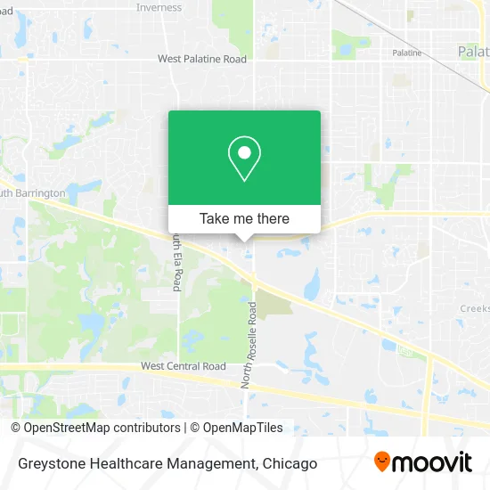 Greystone Healthcare Management map