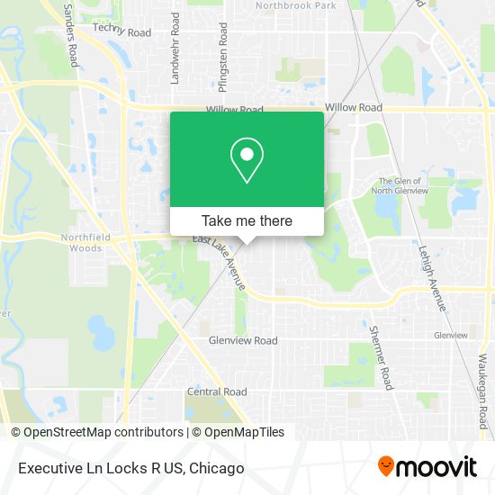 Executive Ln Locks R US map