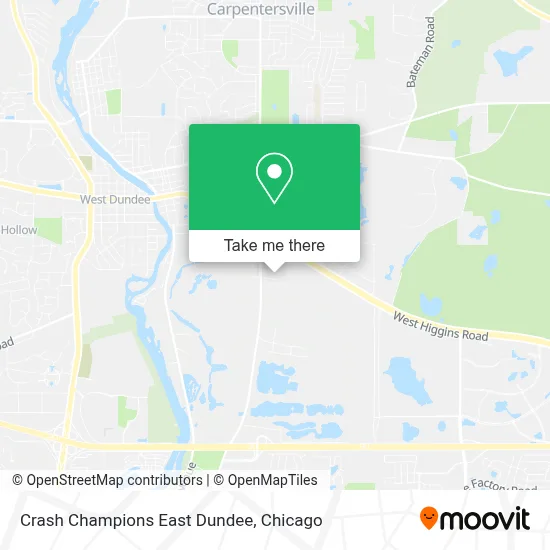 Crash Champions East Dundee map