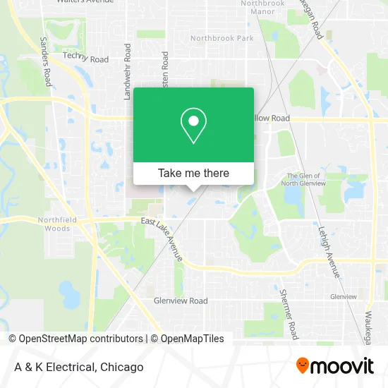 A & K Electrical map