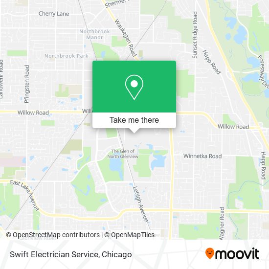 Swift Electrician Service map