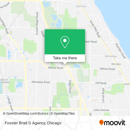 Fossler Brad G Agency map