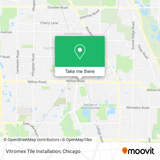Vitromex Tile Installation map