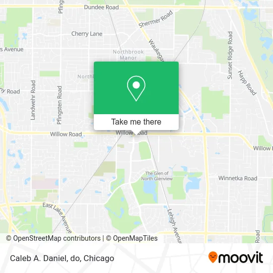 Caleb A. Daniel, do map