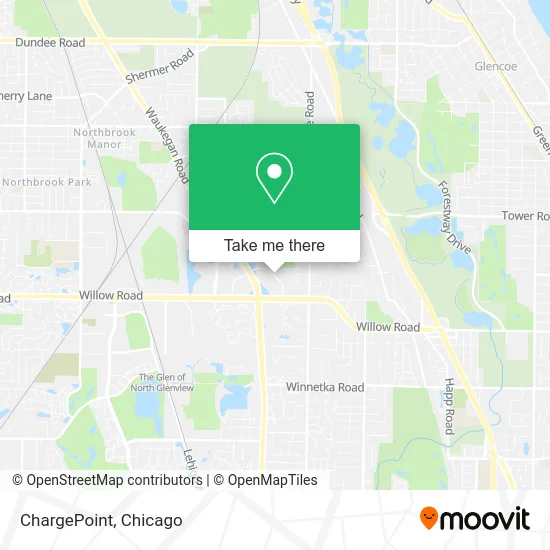 ChargePoint map