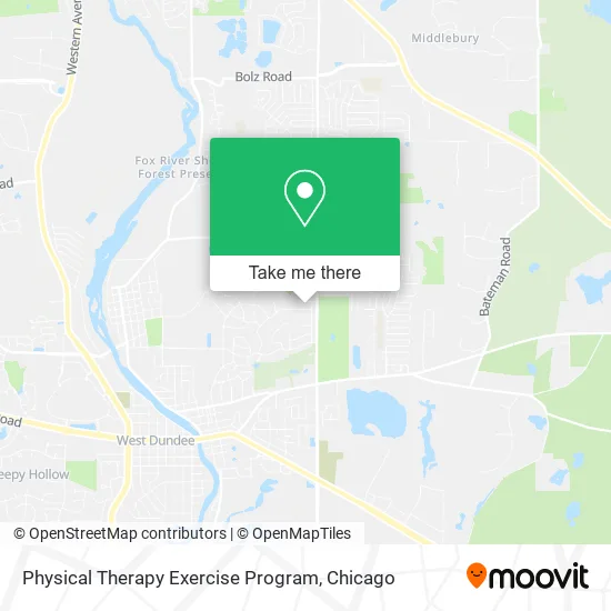 Physical Therapy Exercise Program map
