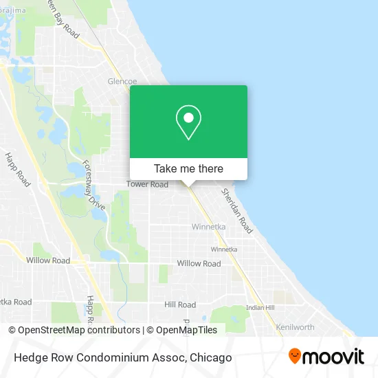 Hedge Row Condominium Assoc map