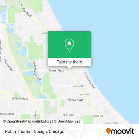 Robin Thomas Design map