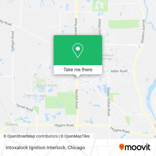 Intoxalock Ignition Interlock map