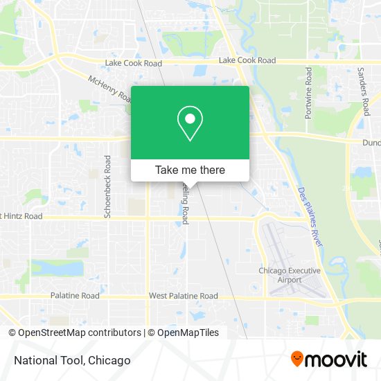 Mapa de National Tool