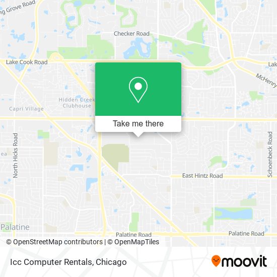 Icc Computer Rentals map