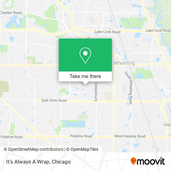 Mapa de It's Always A Wrap