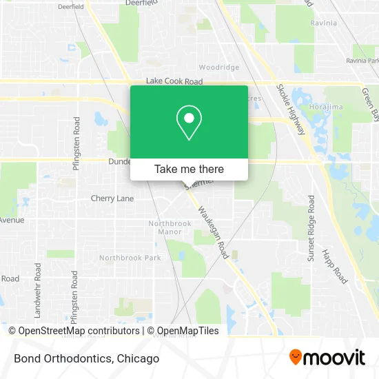 Bond Orthodontics map