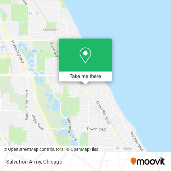 Salvation Army map