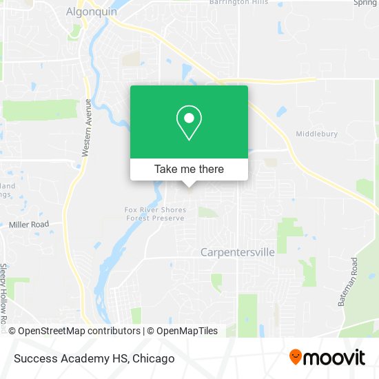 Mapa de Success Academy HS