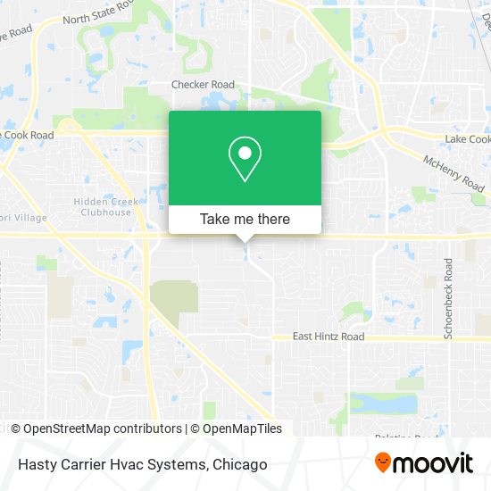 Mapa de Hasty Carrier Hvac Systems
