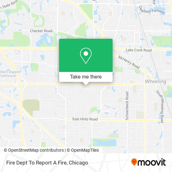 Fire Dept To Report A Fire map