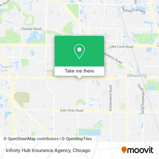 Infinity Hub Insurance Agency map