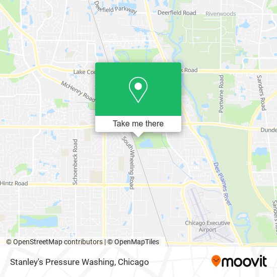 Stanley's Pressure Washing map