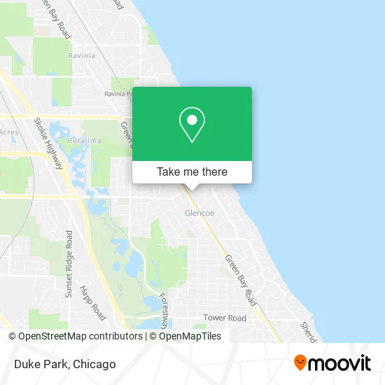 Duke Park map