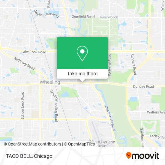 Mapa de TACO BELL