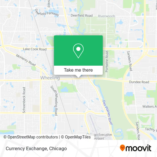 Currency Exchange map