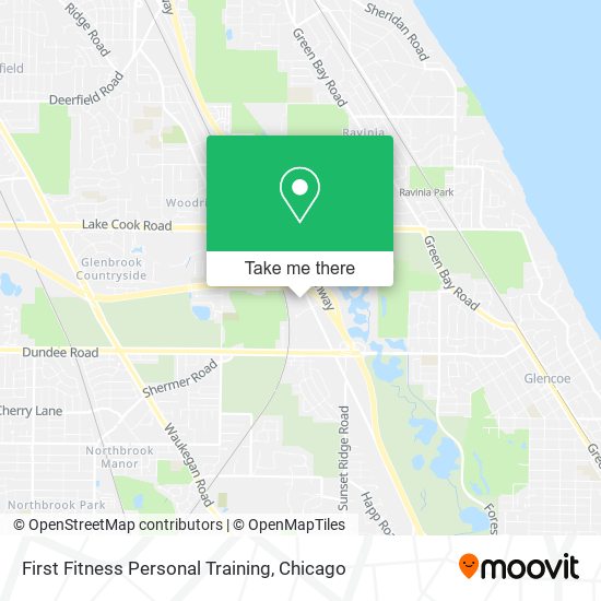 Mapa de First Fitness Personal Training