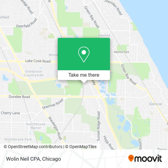 Mapa de Wolin Neil CPA