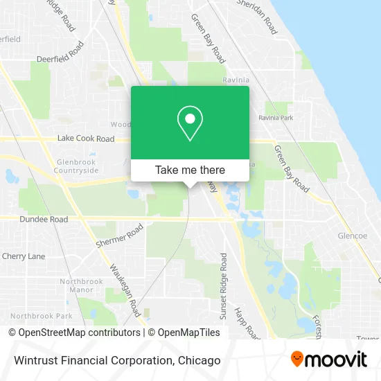 Wintrust Financial Corporation map