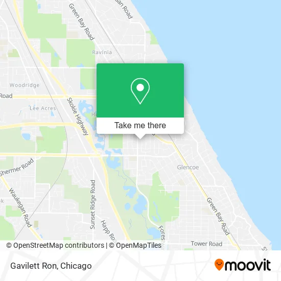 Gavilett Ron map