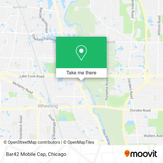 Bar42 Mobile Cap map