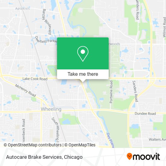 Mapa de Autocare Brake Services