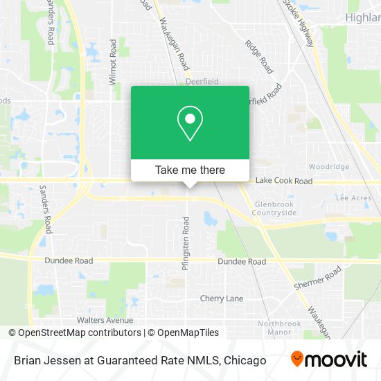 Mapa de Brian Jessen at Guaranteed Rate NMLS