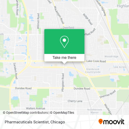 Pharmacuticals Scientist map