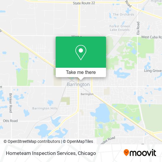 Mapa de Hometeam Inspection Services