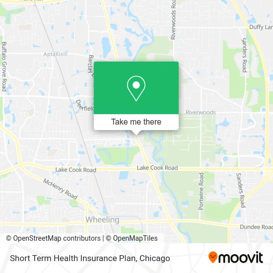 Short Term Health Insurance Plan map